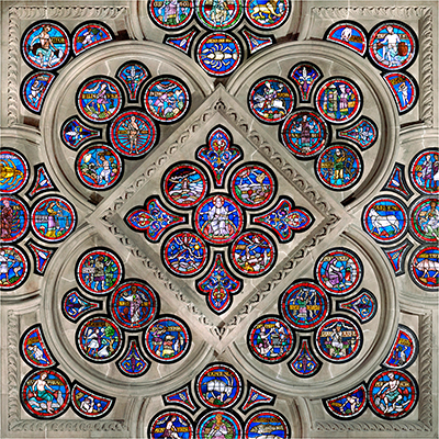 Cathedrale de Lausanne grandcarredelarose alainkilar